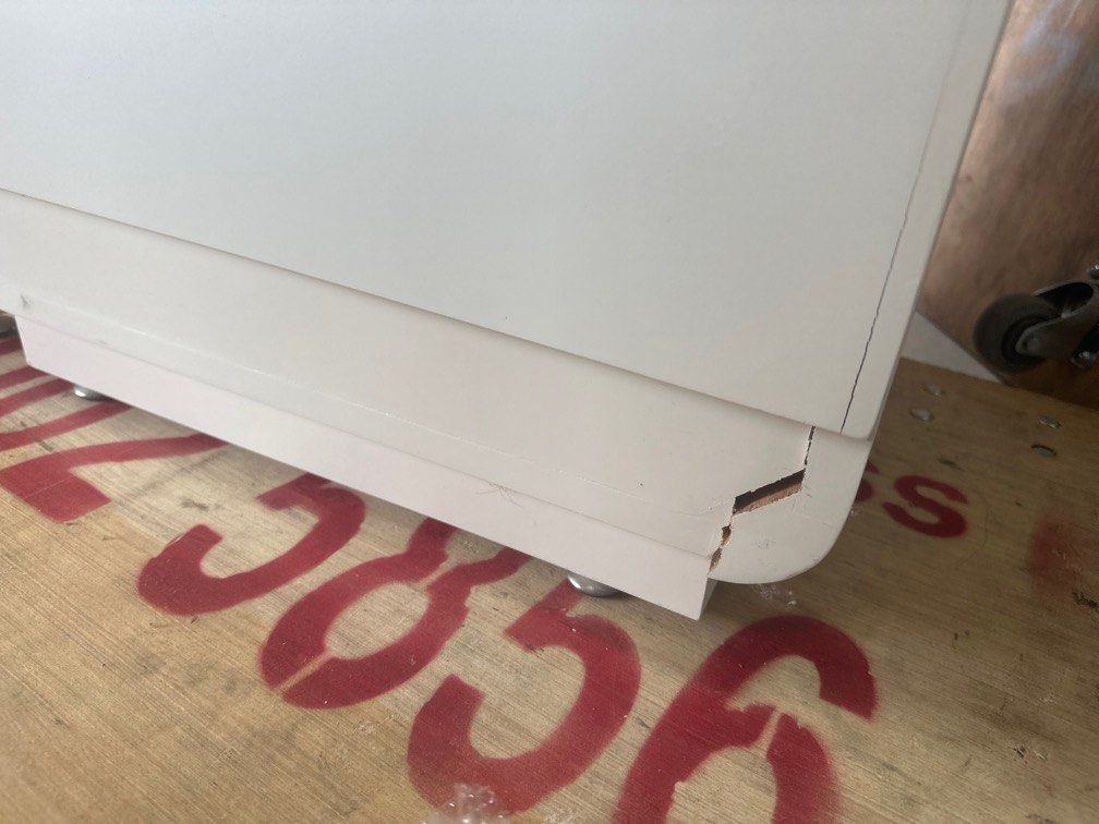 Dressing table (Category: Shelves, Cabinets & Racks) located in Singapore. Submitted by eighty80 (Listing ID 1380746002, Image 2). Description: small defect at the bottom and mirror, no affecting everyday use .