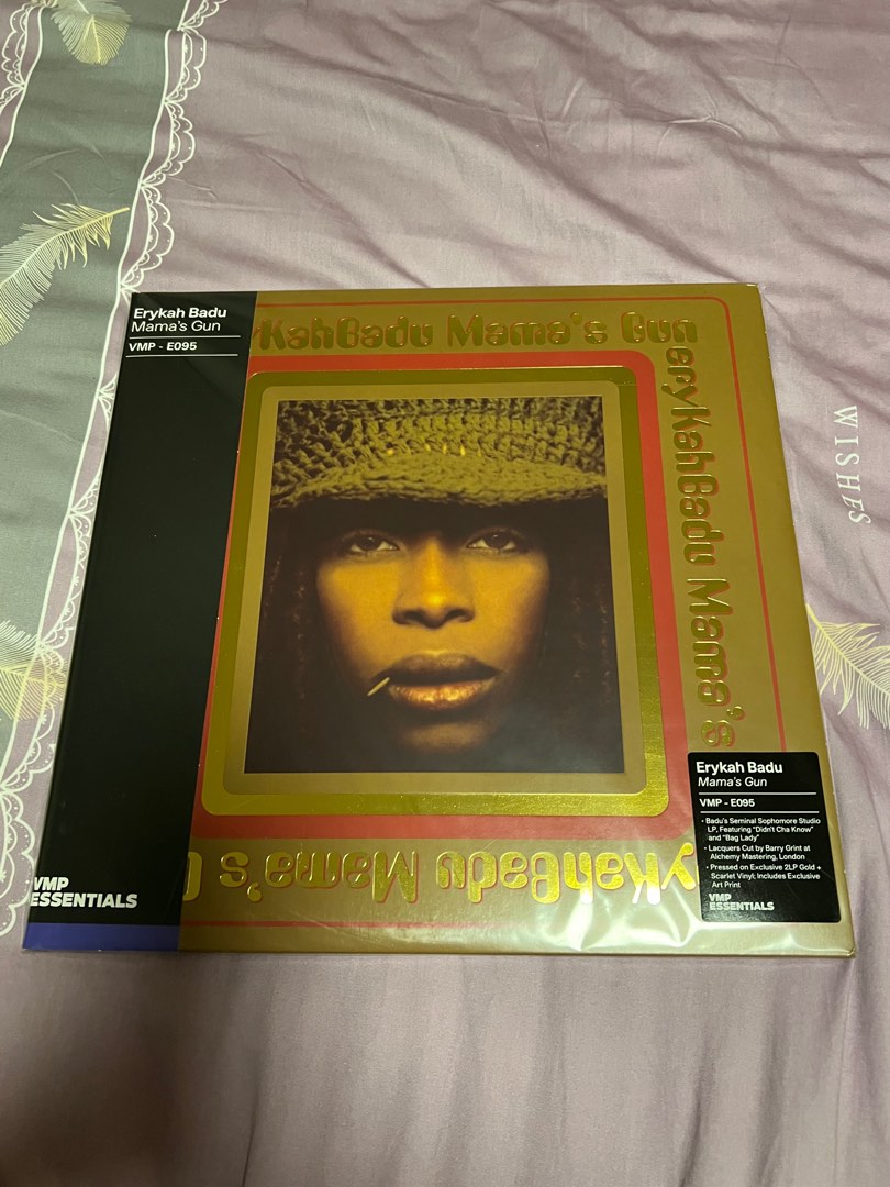 Erykah Badu Mama's Gun Vinyl Record, Hobbies & Toys, Music