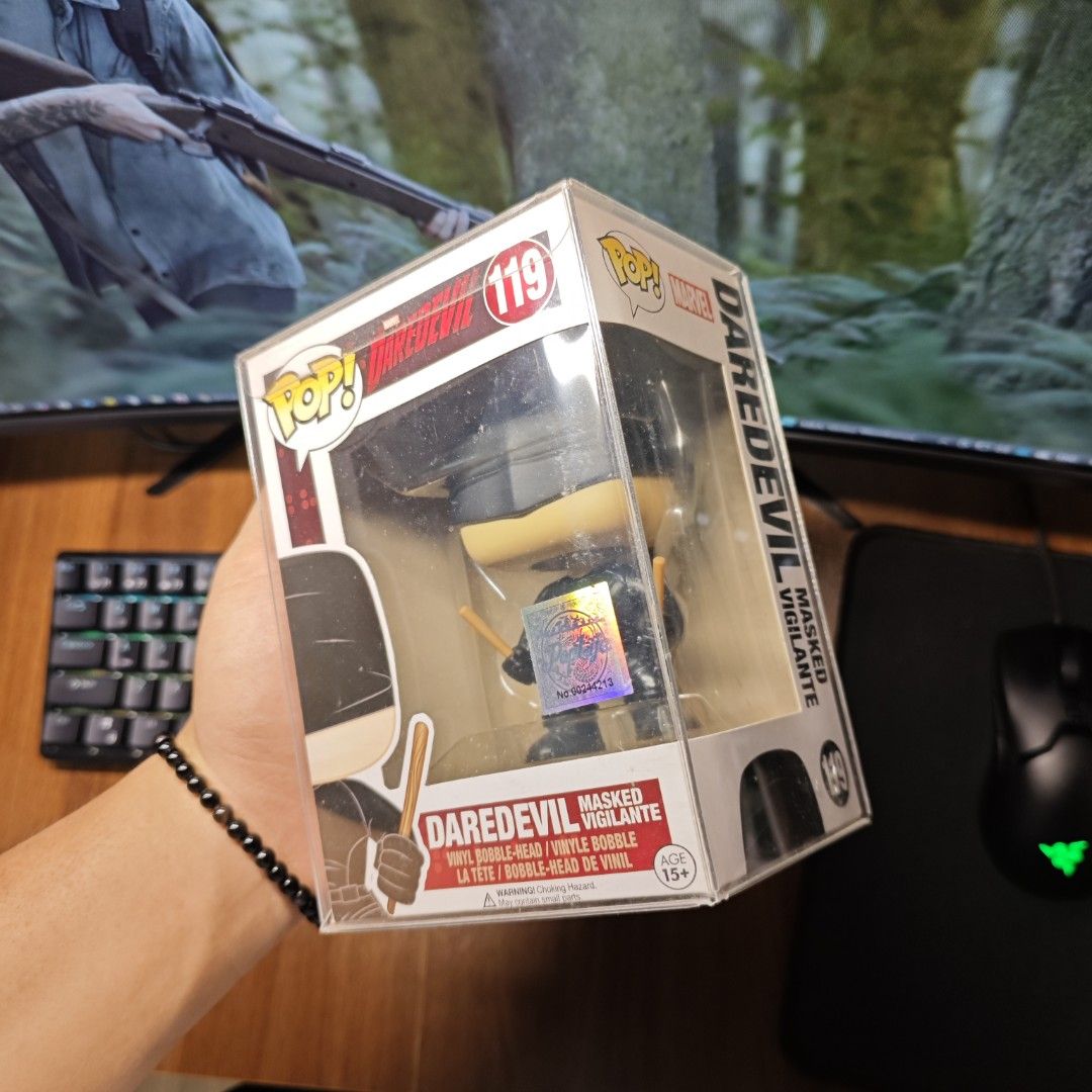 Funko Pop: Daredevil (Category: Figurines & Statues) located in Quezon City. Submitted by nar2d2 (Listing ID 1380814648, Image 1). Description: .