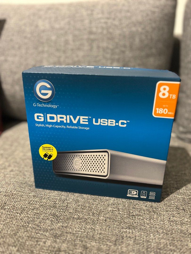 G-Technology G-Drive USB-C 8TB External Hard Drive63168473859969112