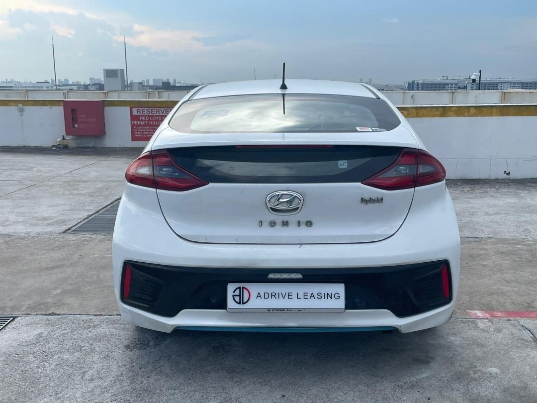 HYUNDAI IONIQ HYBRID FOR RENT/LEASE/RENTAL (PHV/PERSONAL USE) (Category: Car Rental) located in Singapore. Submitted by adrive.sg (Listing ID 1373120016, Image 3). Description: ✔️ Servicing / Road Tax / Maintenance ✔️ Insurance Coverage ✔️ 24hrs Roadside Assistance ✔️ Drive to Malaysia ✔️ Replacement Car Requirement - Minimum 2 years driving license. We have a huge variety of Japanese and Continental car make & model for your selection. (500++ ca