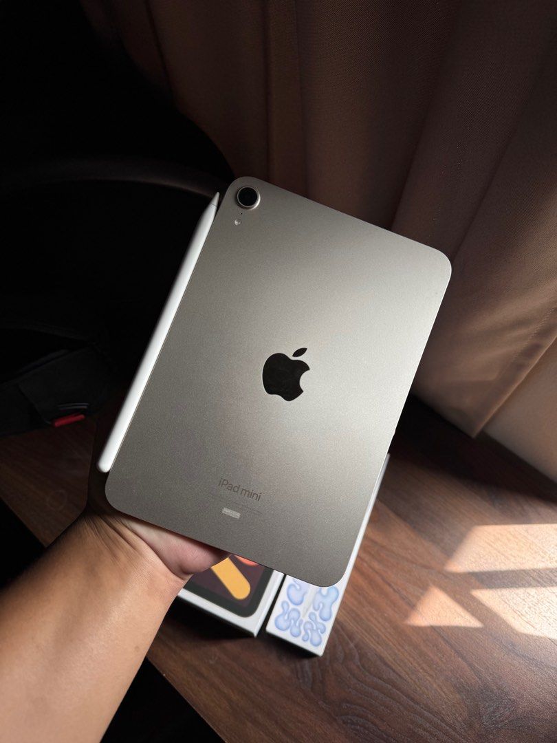 ipad mini 7 128gb ibox + apple pencil pro, Telepon Seluler & Tablet ...