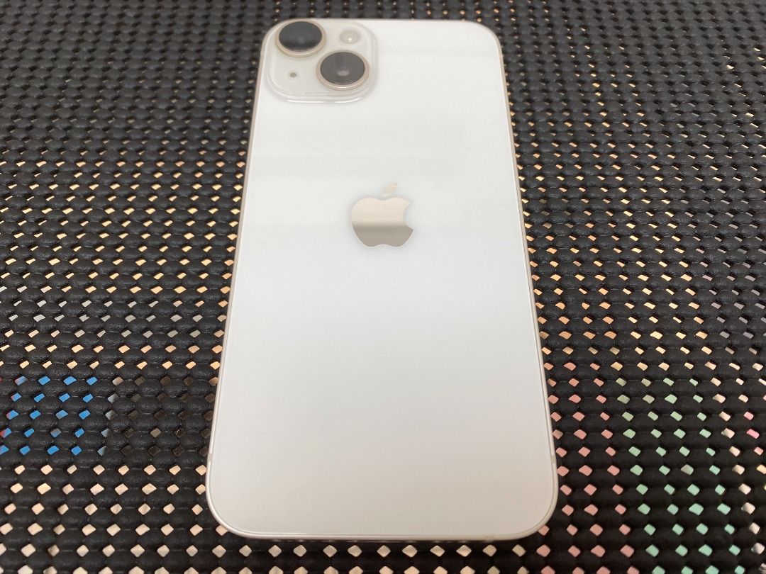 由 rex0914 (刊登 ID 1380774296，圖片 2) 提交，位於 桃園市 (Taoyuan) 的 iPhone 14 128G 星光色 白色 盒裝 (類別：iPhone 14 系列)，說明：商品名稱 ►【APPLE】 iPhone 14 128G 外觀描述 ►【星光色】無刮傷 電池健康 ►【健康度】84% 保固說明 ►【過保】電池為消耗品，因此不保證蓄電量 配件描述 ►【盒裝】原廠線 ￭Warranty Condition : Over warranty. ￭Battery Health：84% ￭Accessories : Box / USB cable/ Instructions. ￭Product Condition : Second hand. Good condition.. ￭Product Appearance: 85% new. 。