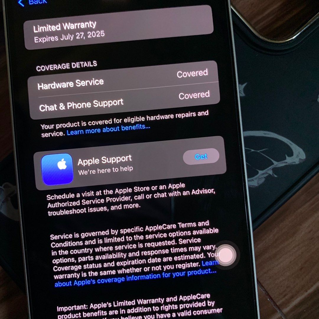 iPhone 14plus Starlight 128GB (Category: iPhone 14 Series) located in Quezon City. Submitted by rcstny (Listing ID 1380771549, Image 2). Description: FOR SALE!!! iPhone 14plus Starlight 128GB With Box and type C to lightning cable 97% Battery Health Updated iOS: 18.4 Warranty: Expires: 7/27/2025 No Scratch/Dents No Sim Restrictions No Issues - Test all you Want Tempered Glass Installed With Free Case RFS: May new phone na. ₱28,000 📍Naga City, Bi