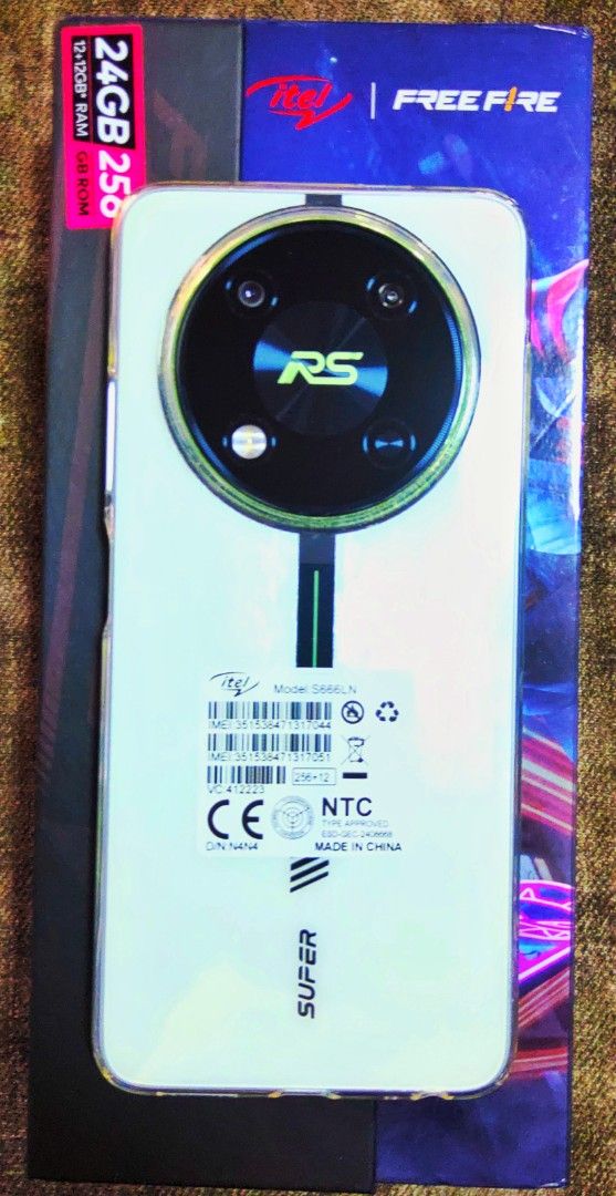 Itel RS4 Helio G99 Ultimate (Category: Android Others) located in Manila. Submitted by rpjo2pas35433 (Listing ID 1380760037, Image 3). Description: Itel RS4 Helio G99 Ultimate Ram=24gb (12gb+12gb) Rom=256gb Preloved Gaming Phone - Very Good Condition. Used for a little more than 1 month only. RFS: The owner bought another new phone this June, 2025 Selling Price: ₱7,200.00 (Negotiable) Cash on Delivery Payment and Delivery: A - Meet Up: Sta. Lucia