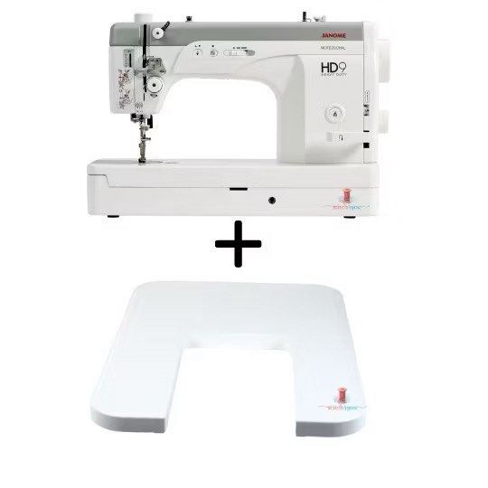 Janome HD9 Professional Sewing Machine (Category: Other Home Appliances) located in Singapore. Submitted by dscreation (Listing ID 1380511005, Image 1). Description: This is a Janome HD9 sewing machine. It looks to be in great condition, and it comes with a cover and extension table. The machine is well-maintained and ready to use. It's perfect for both beginners and experienced sewers. If you're looking for a reliable and high-quality sewing mac