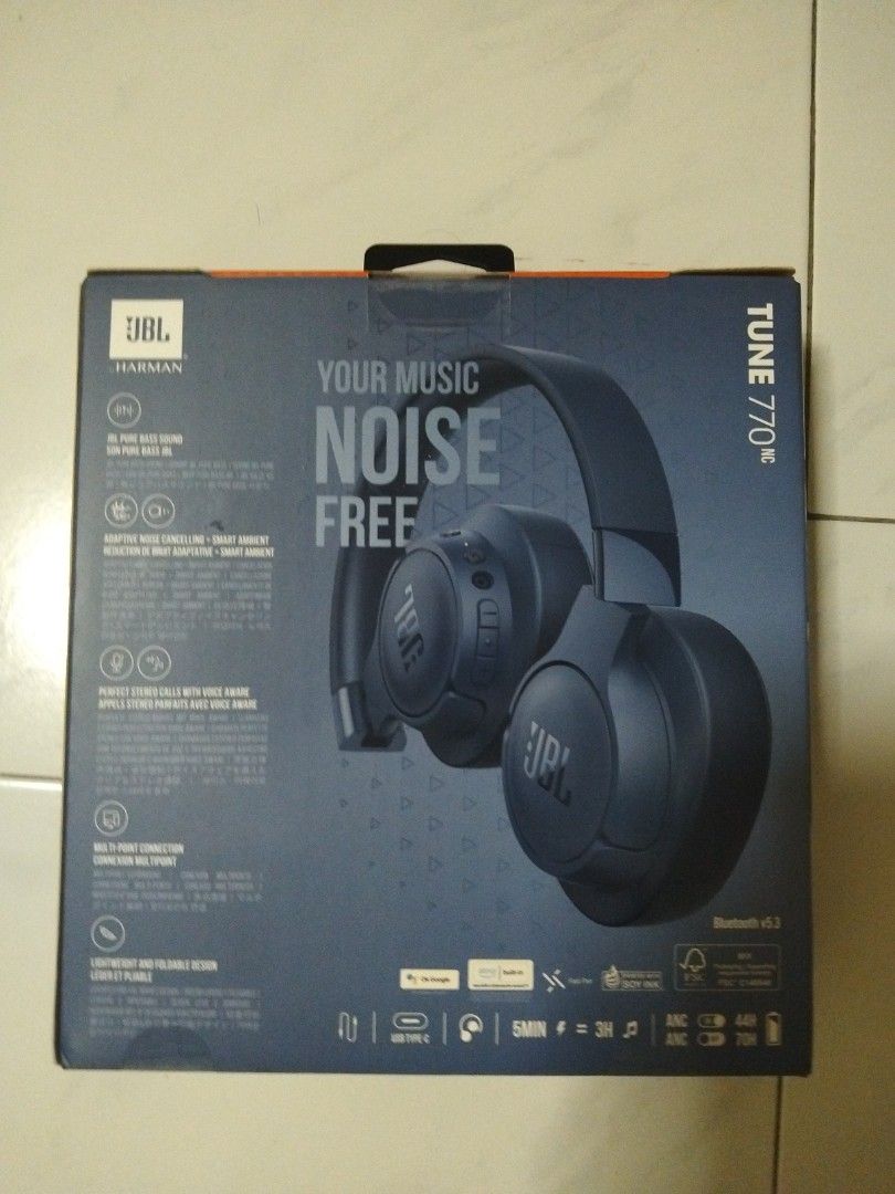 JBL Tune 770NC 无线消噪耳机63059013735809111