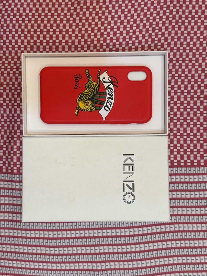 Kenzo Iphone X casing, Telepon Seluler & Tablet, Aksesoris Tablet ...