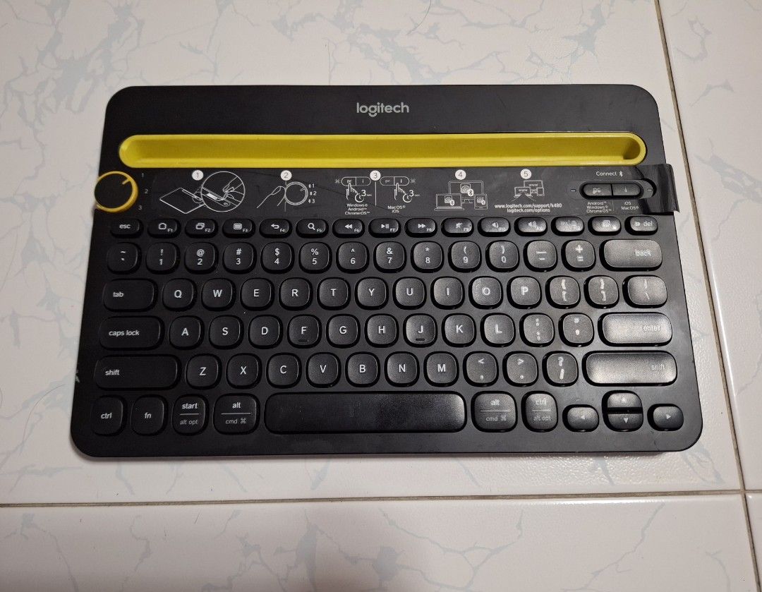 Logitech Multi-Device Bluetooth Keyboard (Model : K480)