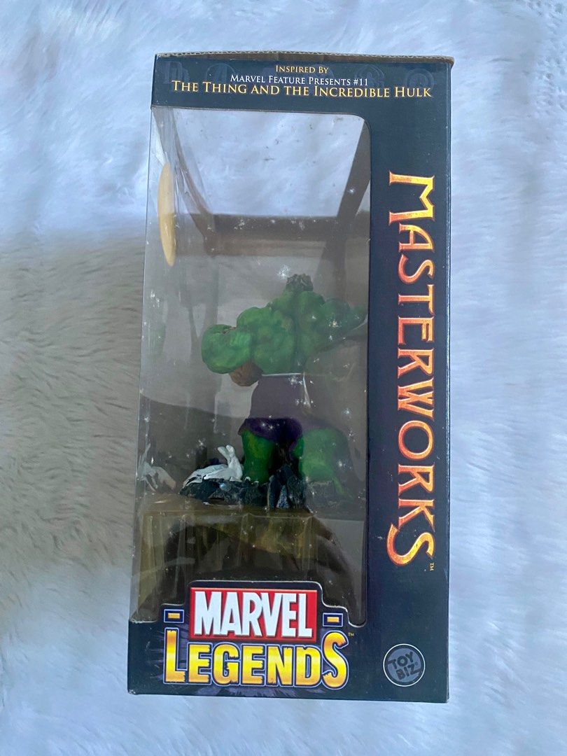 MARVEL LEGENDS MASTERWORKS- THE THING AND THE INCREDIBLE HULK (Category: Figurines & Statues) located in Cavite. Submitted by cleanupsale20 (Listing ID 1380744890, Image 3). Description: .