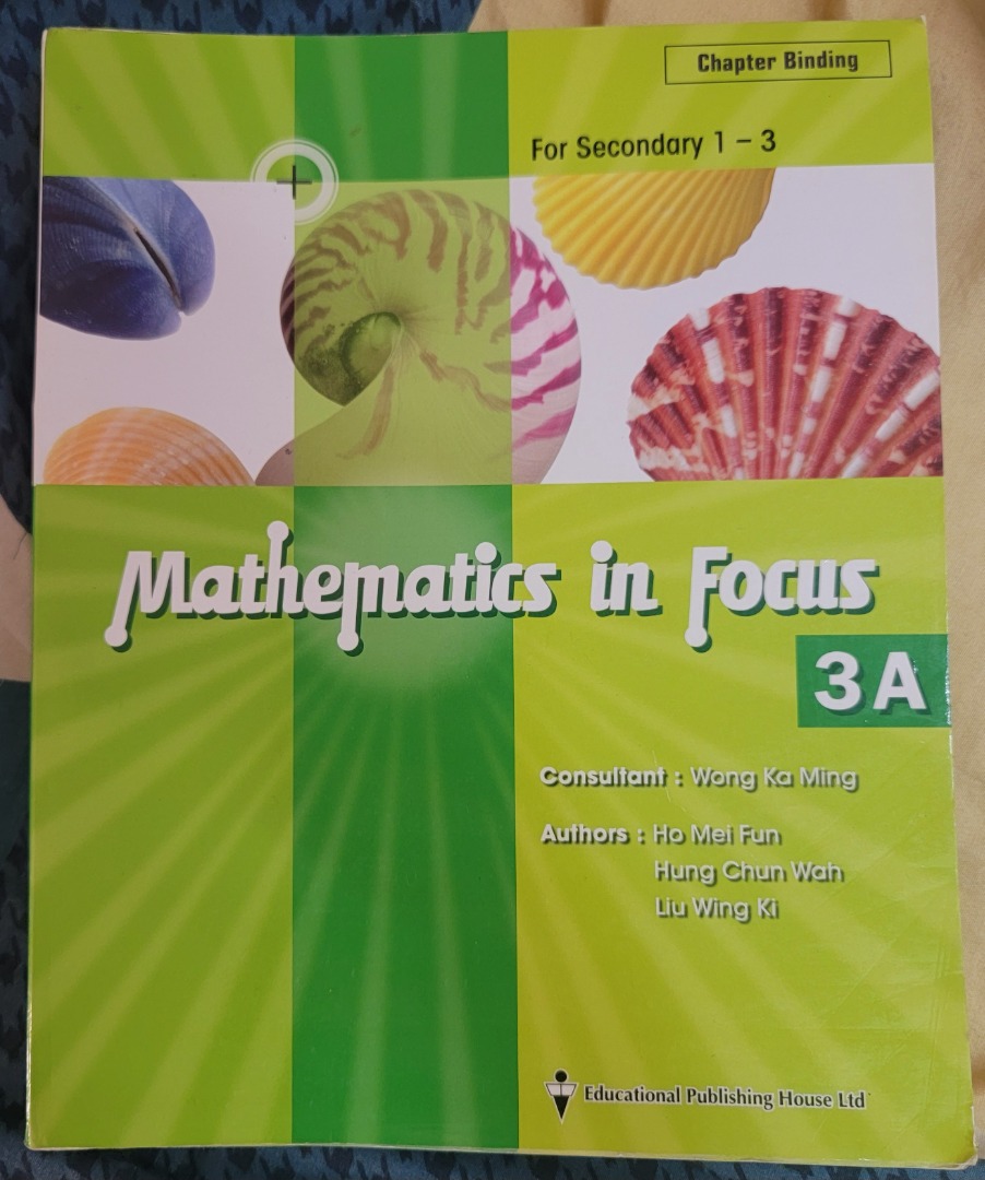 Mathematics in Focus 3A & 3B, 興趣及遊戲, 書本 & 文具, 教科書 - Carousell