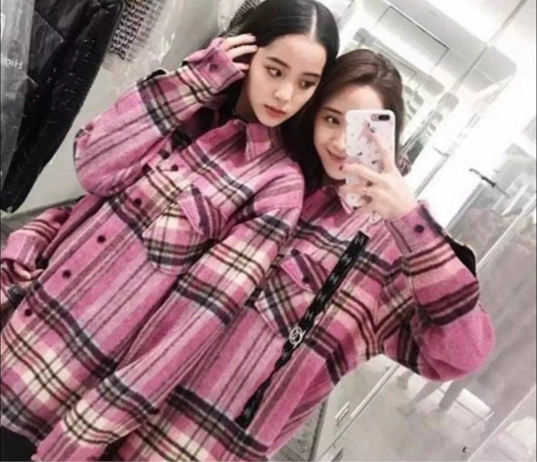 Moving Sale!! We11done Check Wool Shirt In Pink (Category: Women's Clothes) located in Ararat. Submitted by colorlala118827 (Listing ID 1380885919, Image 3). Description: ✅Details: S size ✅Condition: Wore once, almost brand new ✅Price: $70 ✅Pickup: Pick up in CBD or any station in Metro or South Morang. CASH ONLY..