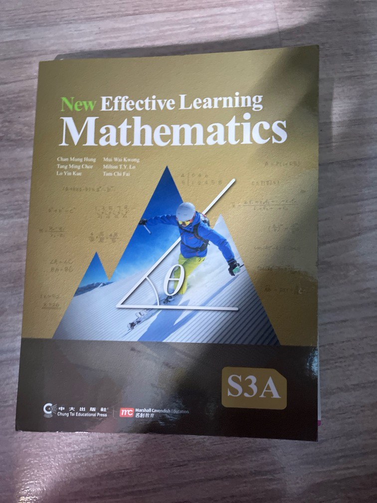 New effective learning mathematics S3A, 興趣及遊戲, 書本 & 文具, 教科書 - Carousell