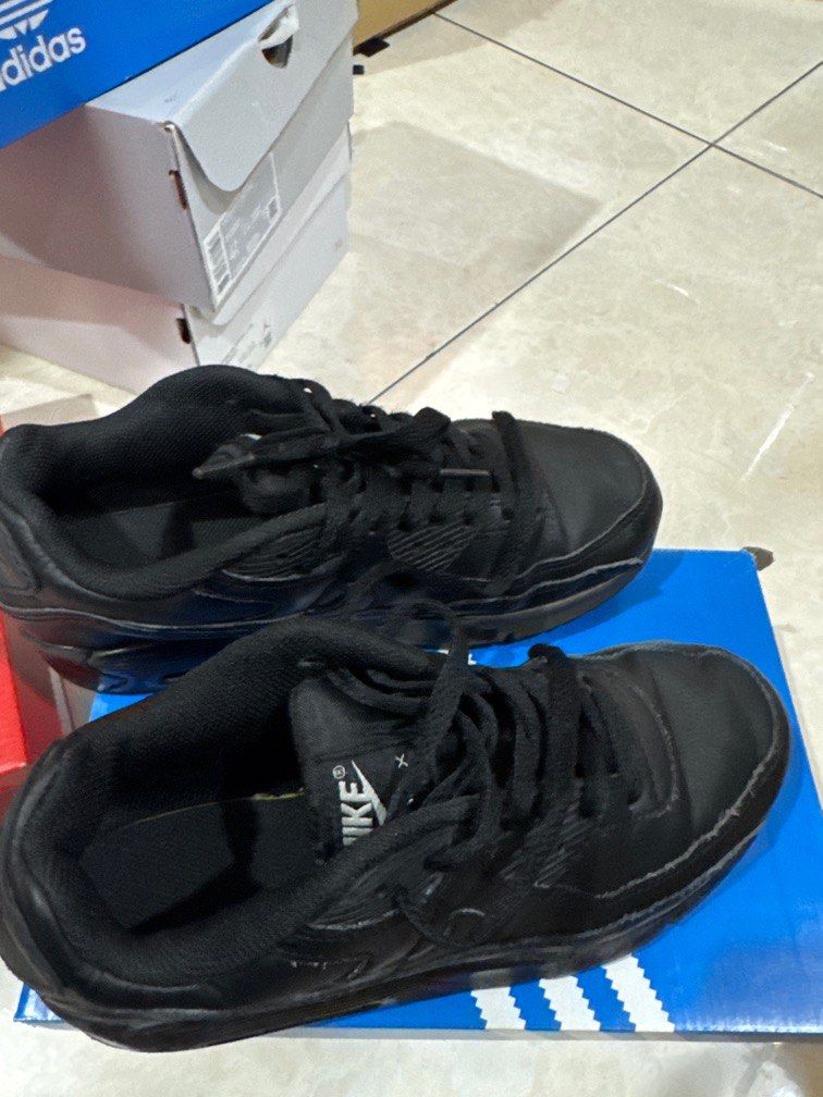 Nike air max 90 ltr black size Bayi Anak, Lainnya di Carousell