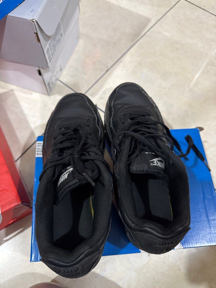 Nike air max 90 ltr black size Bayi Anak, Lainnya di Carousell