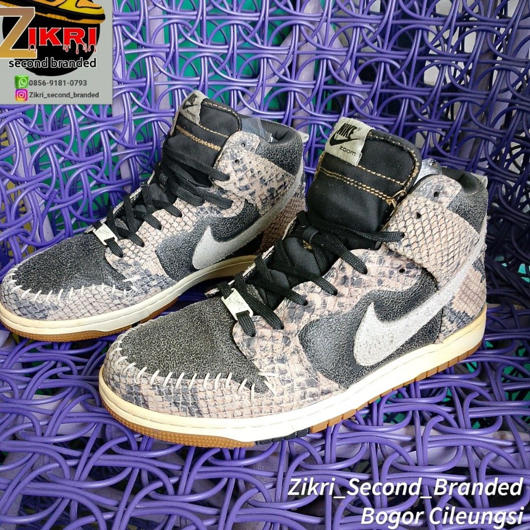 Sneaker Collection Nike Dunk High Cmft Snakeskin Nike Dunk CMFT