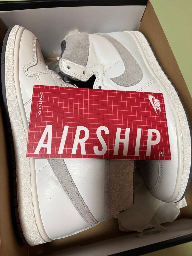 Nike Jordan Air Ship PE SP Tech grey size 11 (Category: Sneakers) located in Taguig. Submitted by so0224 (Listing ID 1380784828, Image 1). Description: Brand New with tag and box Size 11 Mens 📍location: BGC 💰MOP: G cash / BDO bank transfer 📦SF will be shouldered by the buyer Lalamove/grab .