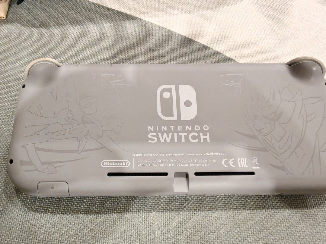 Nintendo Switch Lite - Gray Pokemon Console with Case63108087090178111