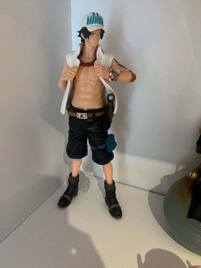 One Piece Portgas D. Ace Figure, Hobbies & Toys, Toys & Games on Carousell