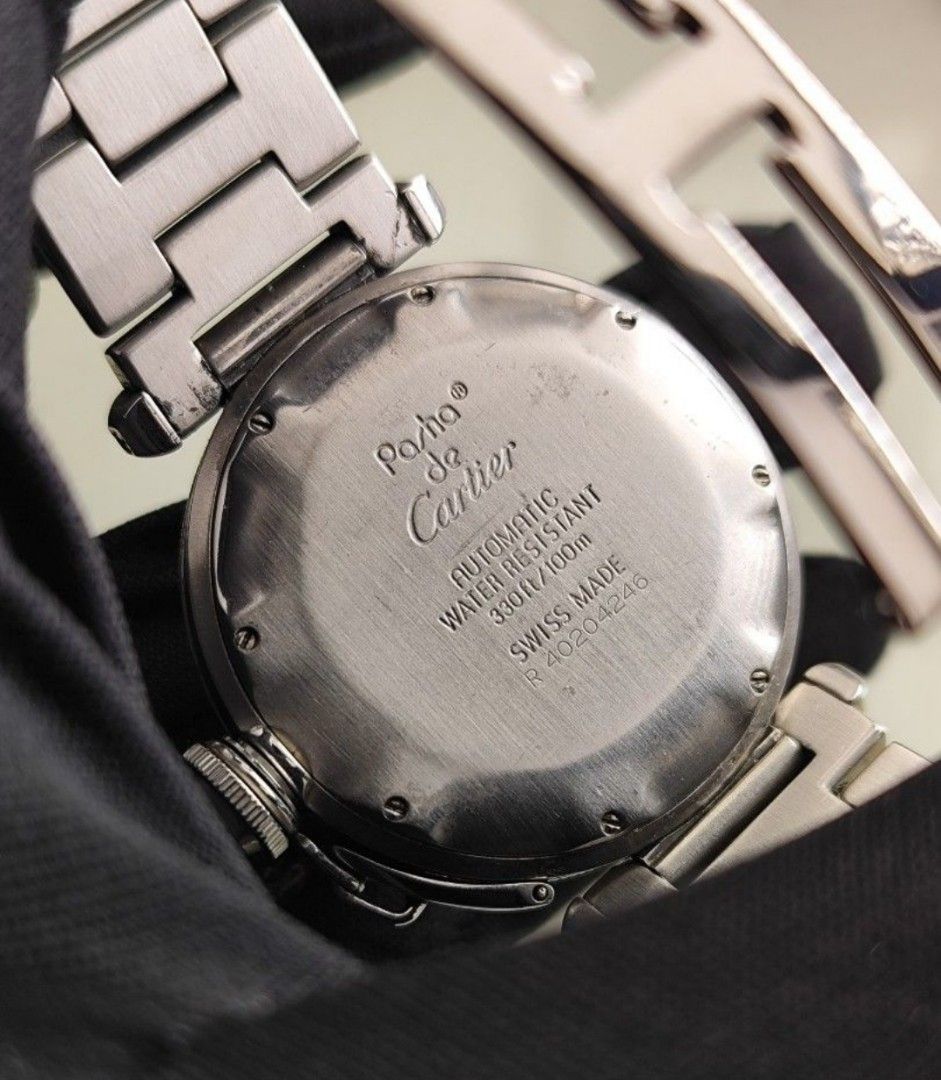 Original Cartier Pasha (Category: Luxury Watches) located in San Juan City. Submitted by exclusivelyours (Listing ID 1380875548, Image 3). Description: Description of the watch posted in the last photo. PM if interested 😊.