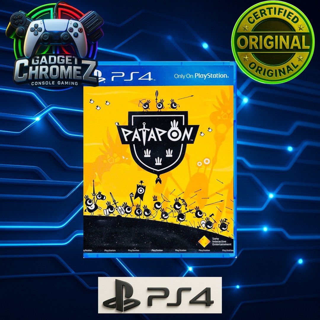 Patapon | PS4 Game | BRANDNEW (Category: PlayStation) located in San Jose del Monte. Submitted by gadget_chromez (Listing ID 1038352776, Image 1). Description: PATAPON BRANDNEW / SEALED Physical Disc. Safely packed with 2 layers of thick bubble wrap for maximum protection upon shipping out..
