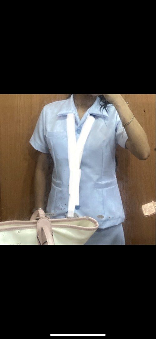 Pre-loved MedTech Uniforms (Category: Sets or Coordinates) located in Manila. Submitted by kcarlyzyra_ (Listing ID 1380872792, Image 2). Description: Pre-loved MedTech Uniforms – 💉✨ I’m selling my Medical Technology uniforms (5 pieces total) all in great condition and only gently used. These are perfect for Medical Technology students currently in their internship or regular classes who are looking for clean, presentable, and budget-friendly uni
