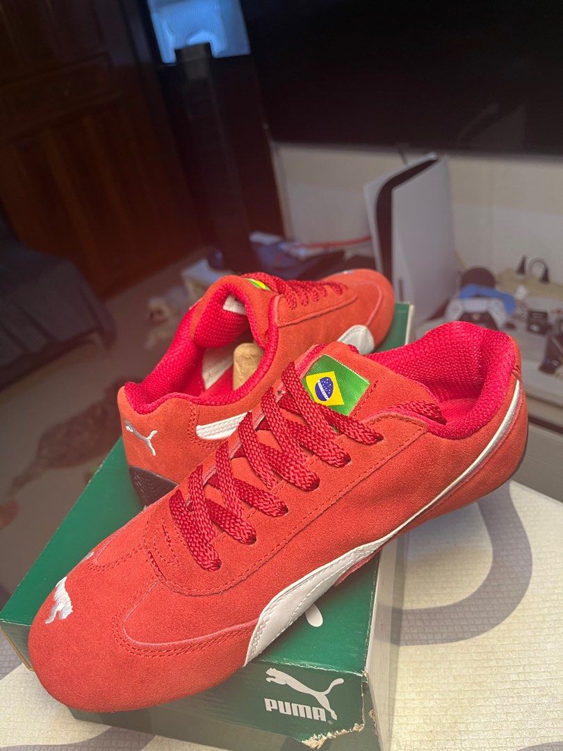 Puma Speedcat FelipeMassa (Category: Sneakers) located in Manila. Submitted by thriftthreadxx (Listing ID 1380858435, Image 2). Description: Puma speedcat Felipemassa Size 8.5 W/ box .