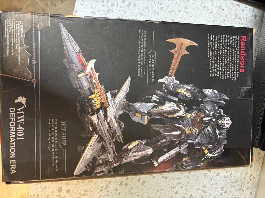 Rendsora Rendsora transformers Megatron 3rd party, Hobbies & Toys, Toys & Games ...