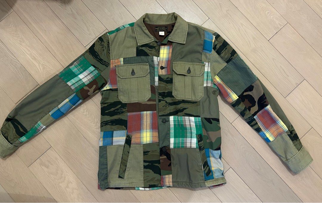 RRL Patchwork （分類：外套及戶外衣服）位於 Hong Kong。 由 tlitli 提交（商品編號 1380817919，圖片 1）。簡介： RRL PATCHWORK 。