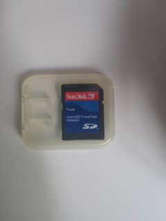 Adaptador ScanDisk para microSD