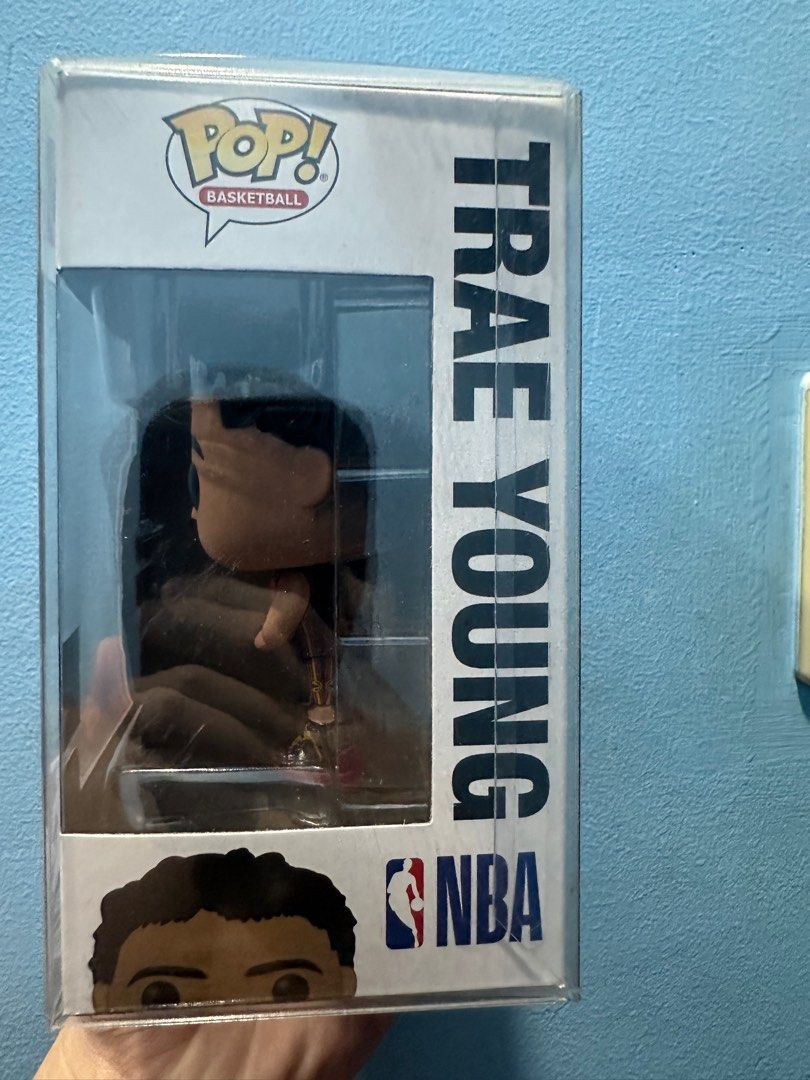 Trae Young OG Funko (Vaulted) (Category: Designer & Blind Box Toys) located in Manila. Submitted by chu95187 (Listing ID 1380896267, Image 2). Description: Trae Young OG Funko (Vaulted) Mint NOOB (check photos first) Price: 700 only (lowest in the market) Free boss protector and card at the back Rfs: Unloading Payment via GCash or GoTyme only. Delivered via any motorbike courier, buyer's risk and expense. Crossposted*.