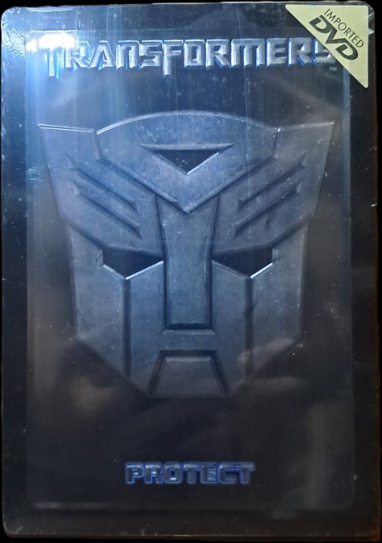 Transformers Movie DVD (Category: CDs & DVDs) located in Manila. Submitted by ninja_kid (Listing ID 1380824157, Image 1). Description: Brand new, sealed. Actual photo..