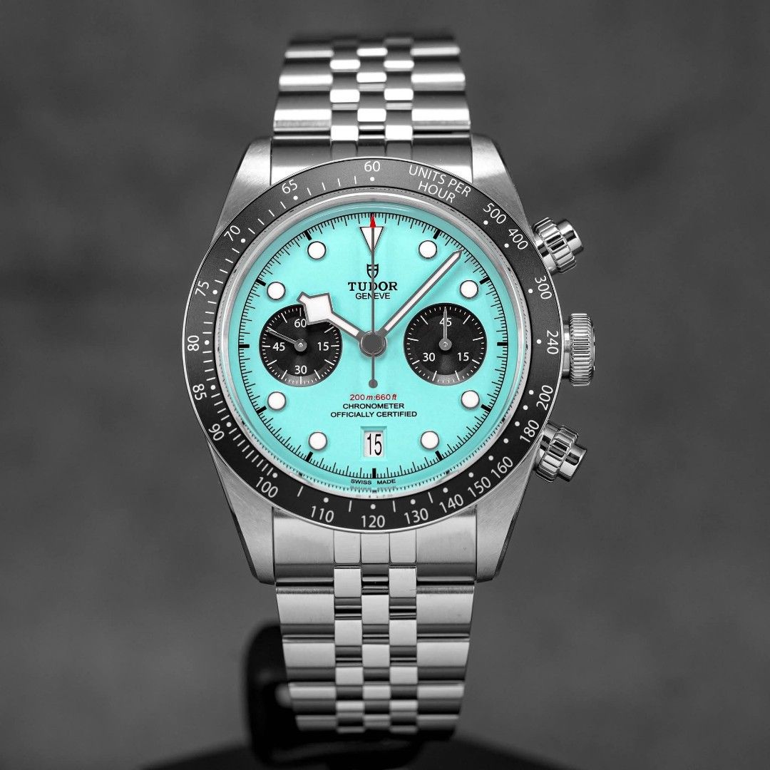 Tudor Black Bay 41 Tiffany (Category: Luxury Watches) located in Mandaluyong City. Submitted by 88nac (Listing ID 1380840879, Image 1). Description: Tiffany BRAND NEW 650k Negotiable For sale: Tudor Black Bay Chrono Tiffany June 2025 41mm Foreign AD Full set 10/10 Additional photos can be requested PM for inquiries.