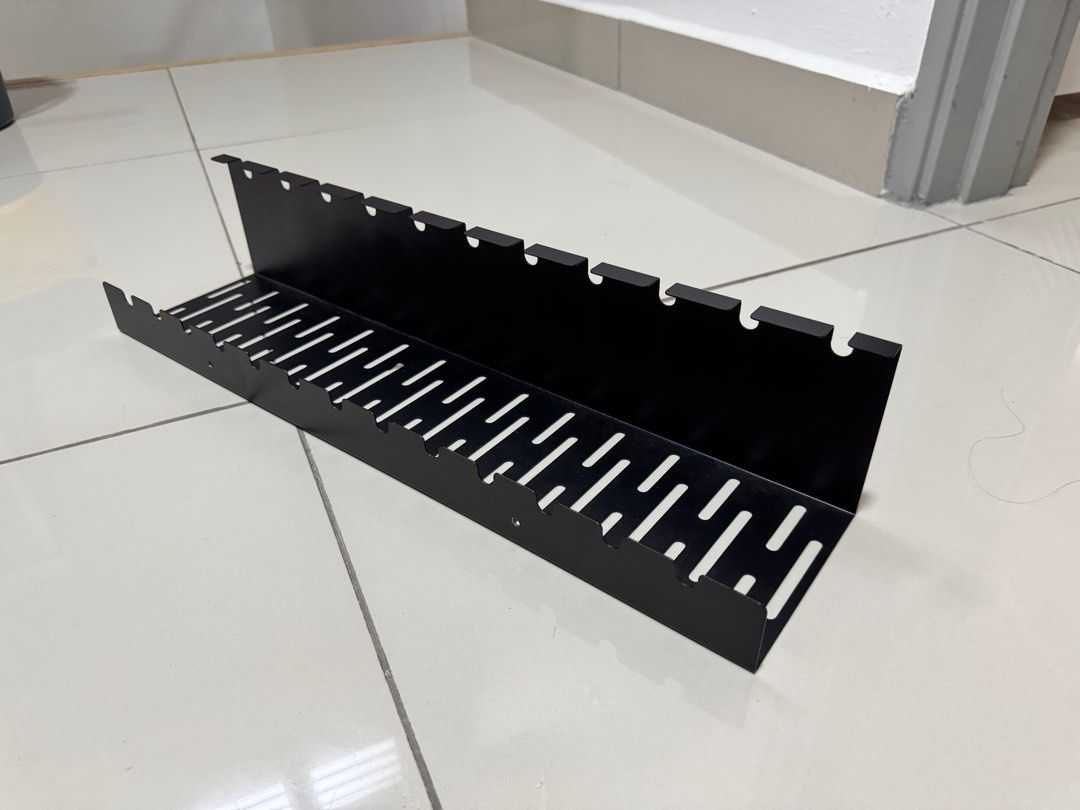 under mount cable organiser rack (Category: Desktops) located in Kuala Lumpur. Submitted by adrianfai (Listing ID 1380799708, Image 1). Description: I only have this rack, no screws or anything Pick up @ Bandar Mahkota Cheras.