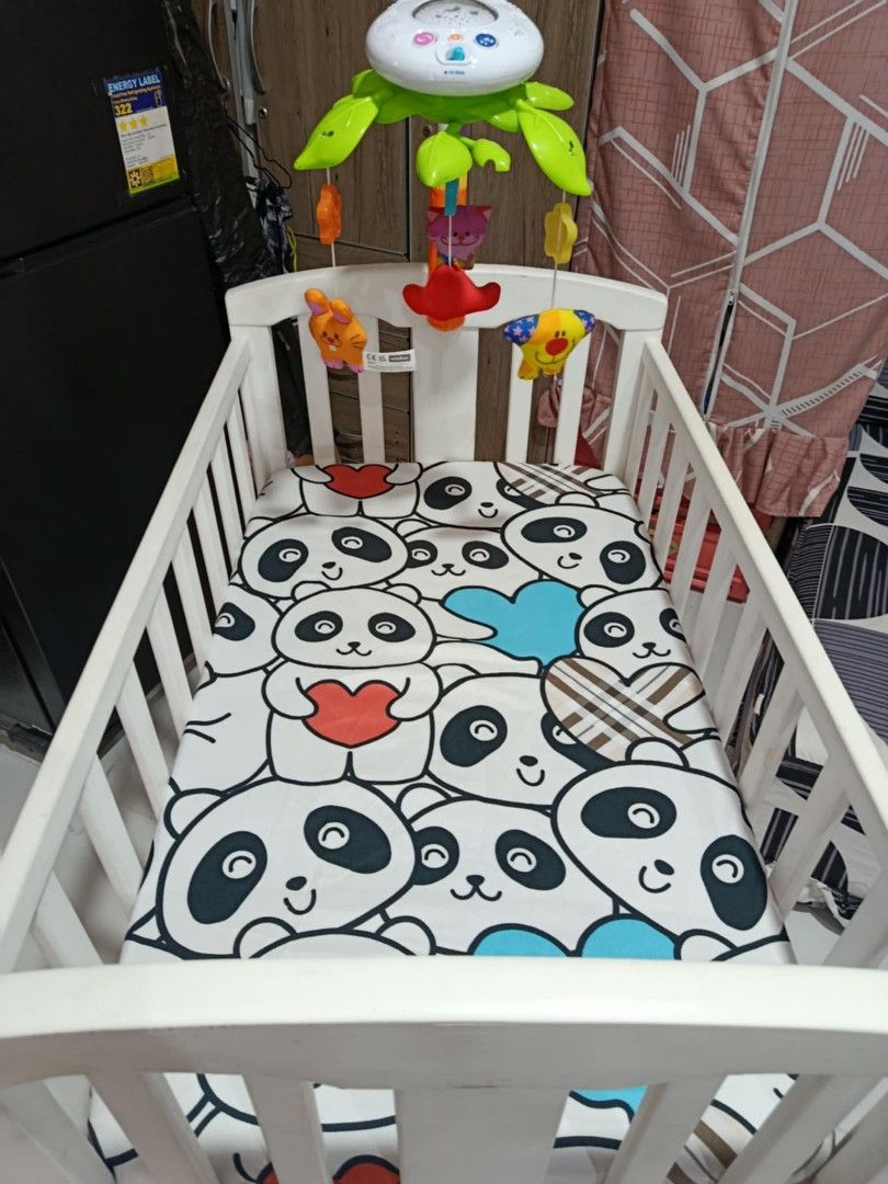 WOODEN CRIB (w/ FOAM) (Category: Babies & Kids Fashion) located in Makati City. Submitted by create_s (Listing ID 1380710287, Image 1). Description: VICTORIA WOODEN CRIB w/ FOAM FREE: 3 BEDSHEETS (diana&joyce) Naadjust Bed. RFS: Need space for playpen sa house and ayaw ni Baby sa crib. ever since co-sleeping kame. Bought this last December for P7k sa SM Selling Price: from P4,100 LOC: GMA, Cavite Meetup: GMA, CARMONA, SOUTHWOODS, SM DASMA. add ca