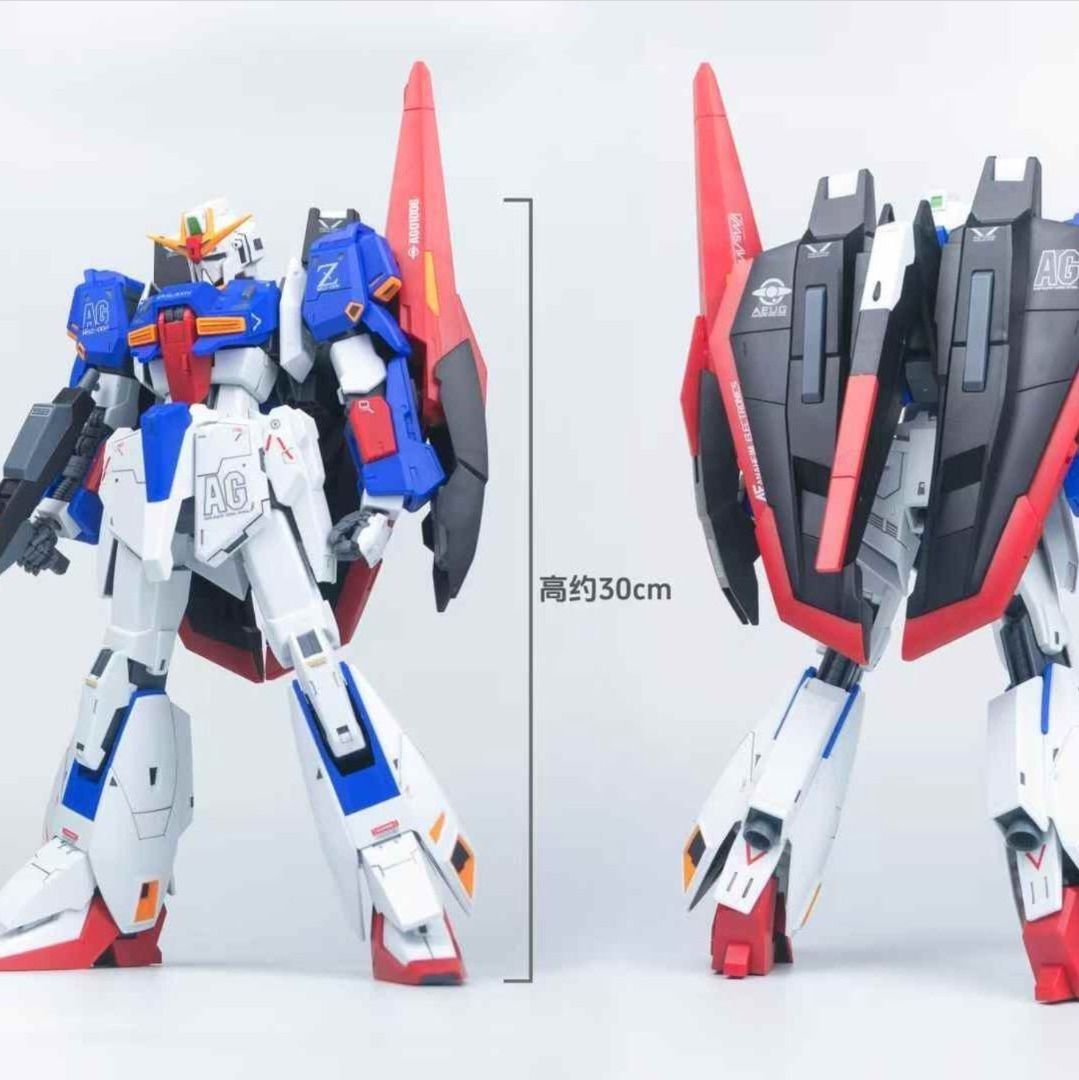 1/72 Scale Zeta Gundam Transformable Gunpla Model Kit - Not Bandai ...