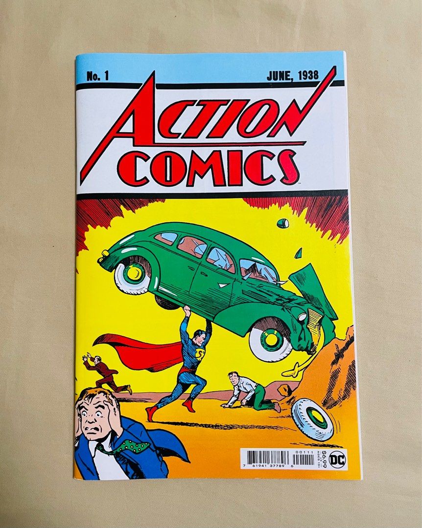 Action Comics #1 Facsimile Edition Superman (June 1938), Hobbies & Toys ...