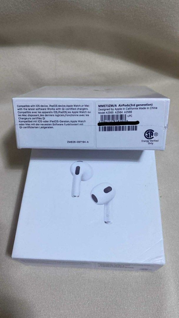 Airpods gen 3 (Category: Earphones) located in Manila. Submitted by pricious (Listing ID 1381026853, Image 1). Description: .