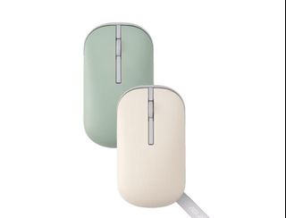 ASUS Marshmallow Mouse 可換殼滑鼠一個（抹茶綠、雲朵白）