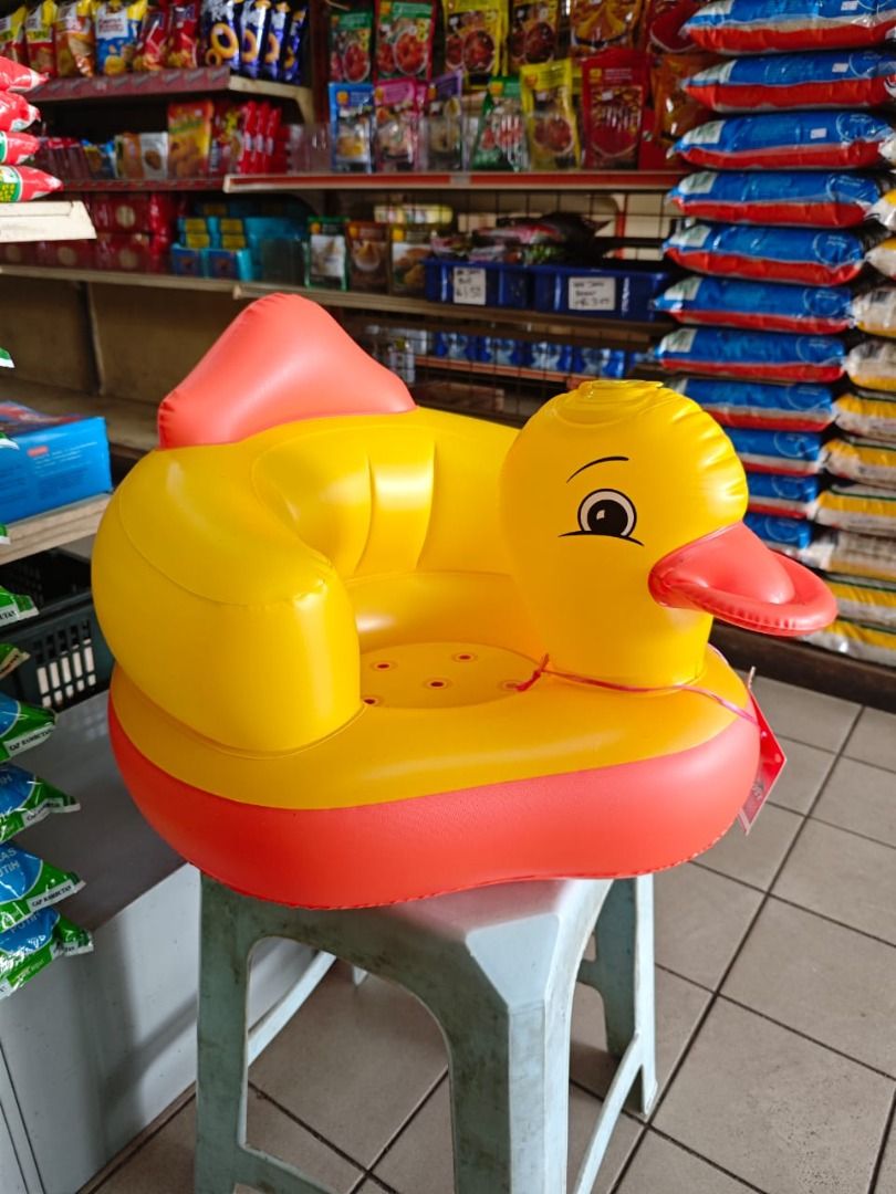 Baby Inflatable Chair - Yellow Duck | Clearance Price | Brand New | (Category: Kids' Tables & Chairs) located in Shah Alam. Submitted by jacob.poosf (Listing ID 1381012191, Image 1). Description: Baby Inflatable Chair - Yellow Duck Selling @ RM10 Available: 10 units.