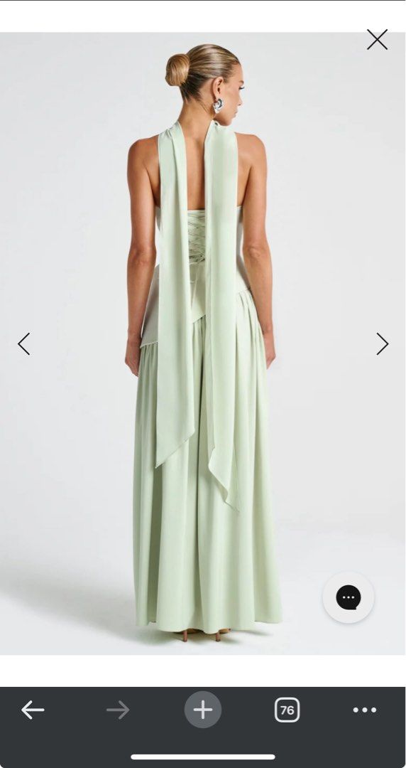 BABYBOO Maliyah Maxi Dress - Mint, Women's Fashion, Dresses & Sets, Dresses  on Carousell