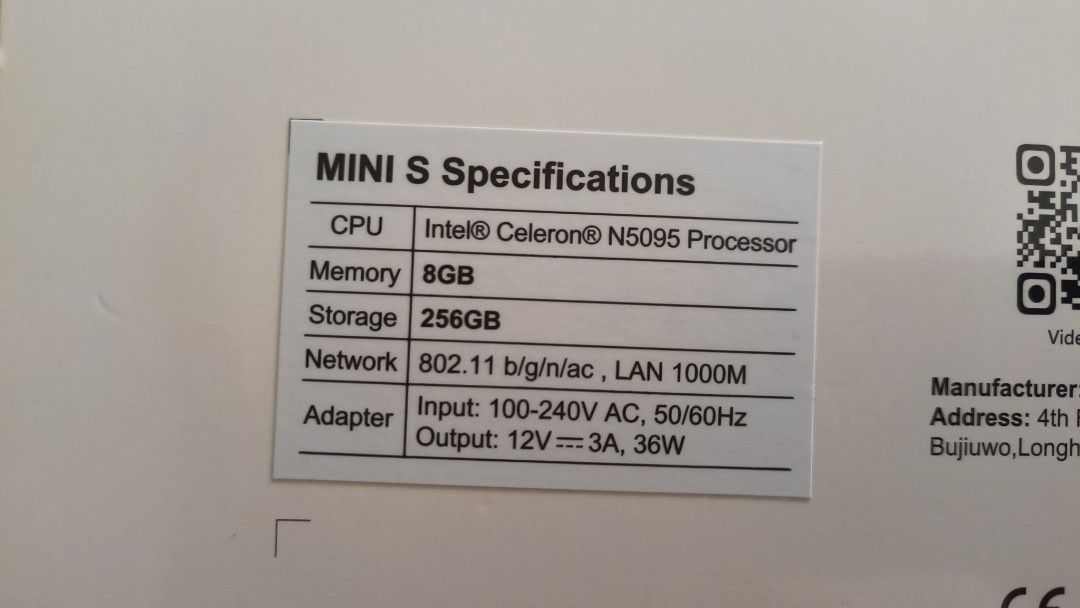 Beelink Mini S Series Mini PC63057391409153111