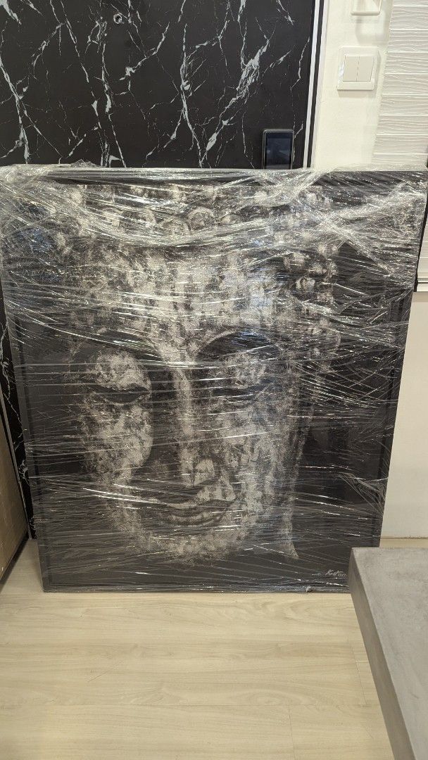 Buddha Face Wall Art - Large