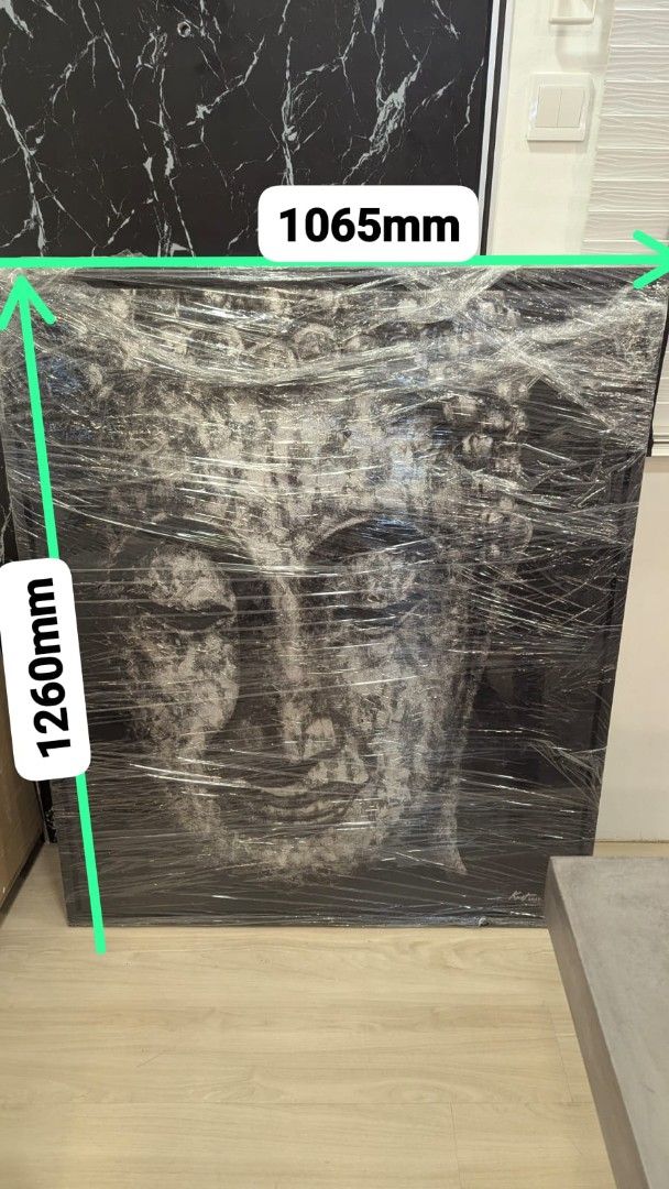 Buddha Face Wall Art - Large64885319278465111