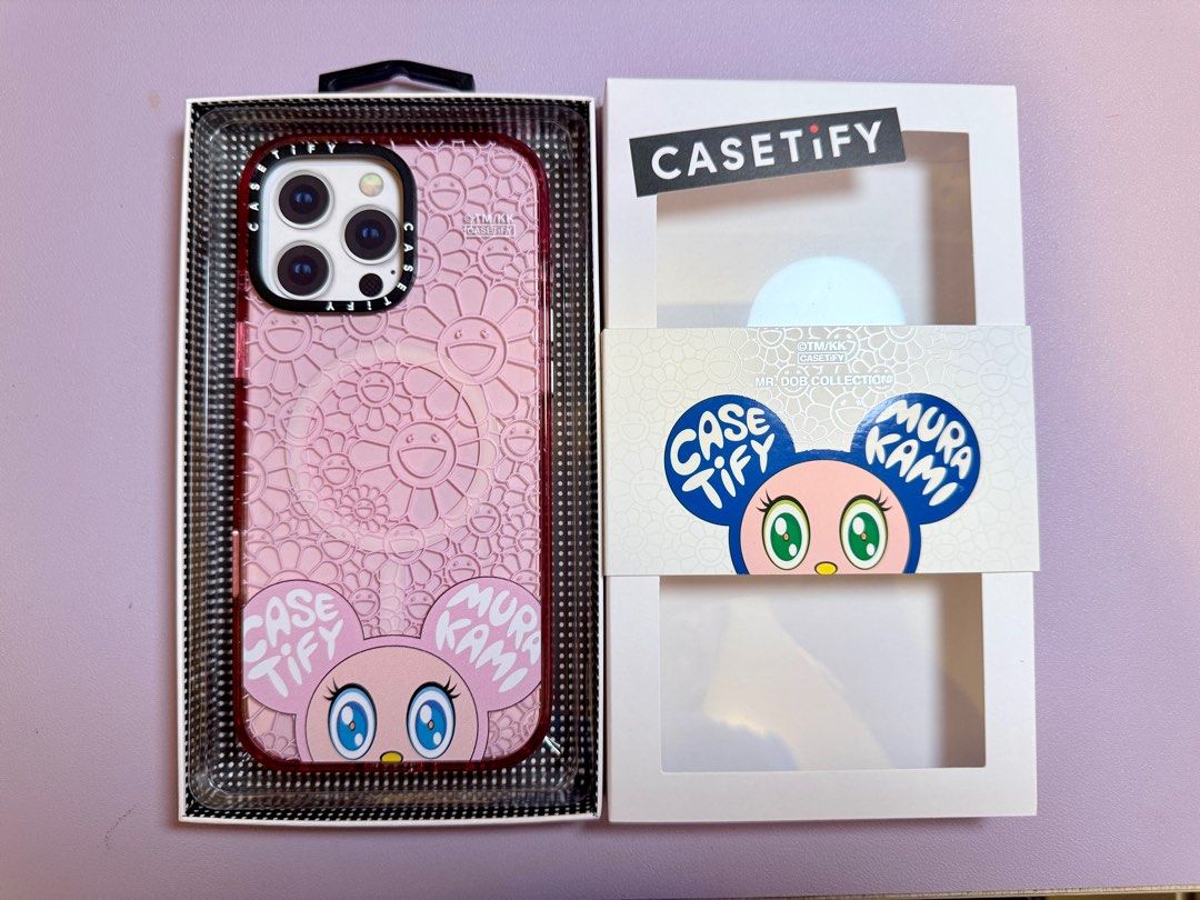 村上隆CASETiFY x TM iPhone 16 pro max phone case, 手提電話