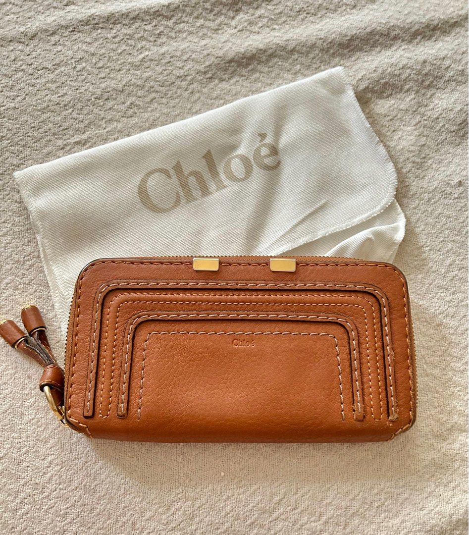 CHLOE marcie zip around (Category: Luxury Bags & Wallets) located in Quezon City. Submitted by asiaco (Listing ID 1380936958, Image 1). Description: Grained leather and fresh from Japan. This wallet smells great and is slightly used only. FIXED PRICE ✔️💥.
