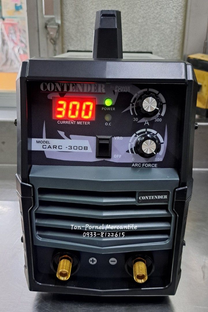CONTENDER CARC-300B New Generation DC INVERTER ARC WELDING MACHINE (Category: Construction Tools & Equipment) located in Manila. Submitted by tonpornel (Listing ID 1380933045, Image 2). Description: CONTENDER CARC-300B New Generation DC INVERTER ARC WELDING MACHINE Ton-Pornel Mercantile • We supply Powertools, Hardware tools, Plumbing, Paints, Electrical and Construction materials • We offer Paint Mixing and Powertools Repair Visit us: 38 Marcos 