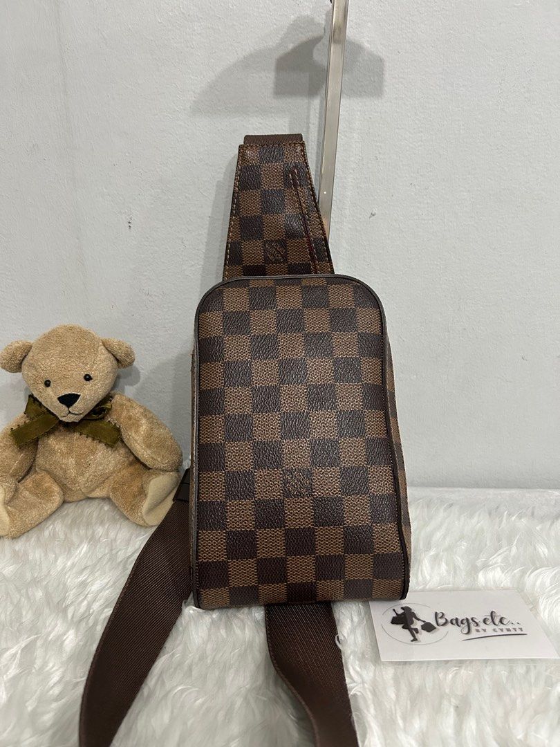Damier body bag (Category: Luxury Bags & Wallets) located in Pasig City. Submitted by bagsetcbycyntt (Listing ID 1380969625, Image 1). Description: With code.