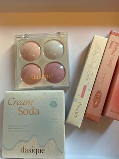 Dasique cream soda 四色胭脂 眼影 多用粉彩 光影64245676137731110