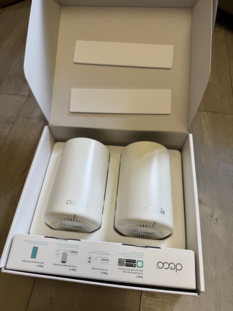 Deco XE75 AXE5400(兩件裝）, 電腦＆科技, 電腦周邊及配件, Wifi及上網相關產品 - Carousell